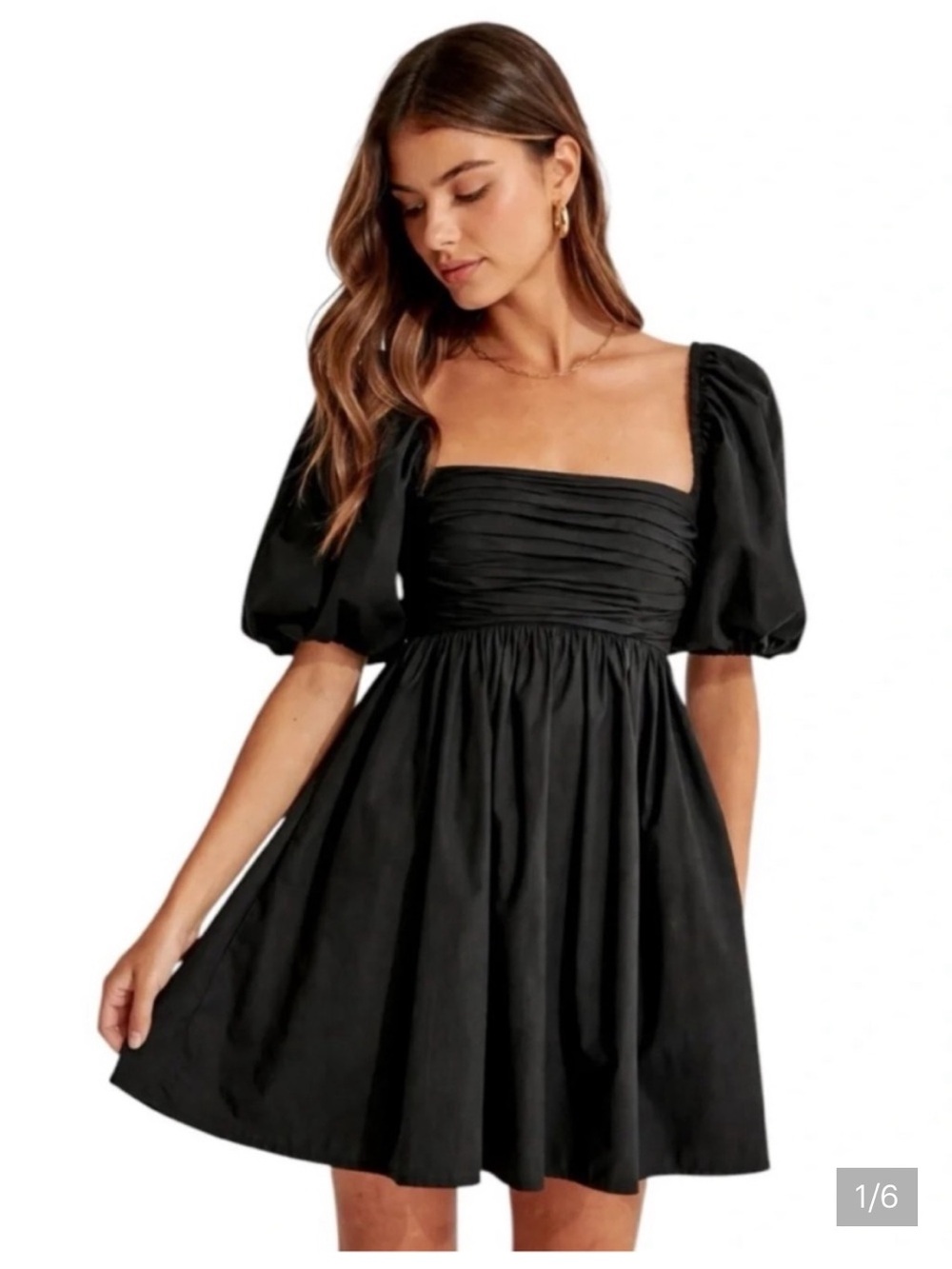 Abercrombie Emerson Poplin Mini Dress